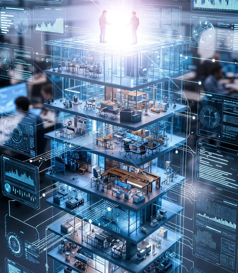 The Virtual Company: Building a Business on an AI Foundation