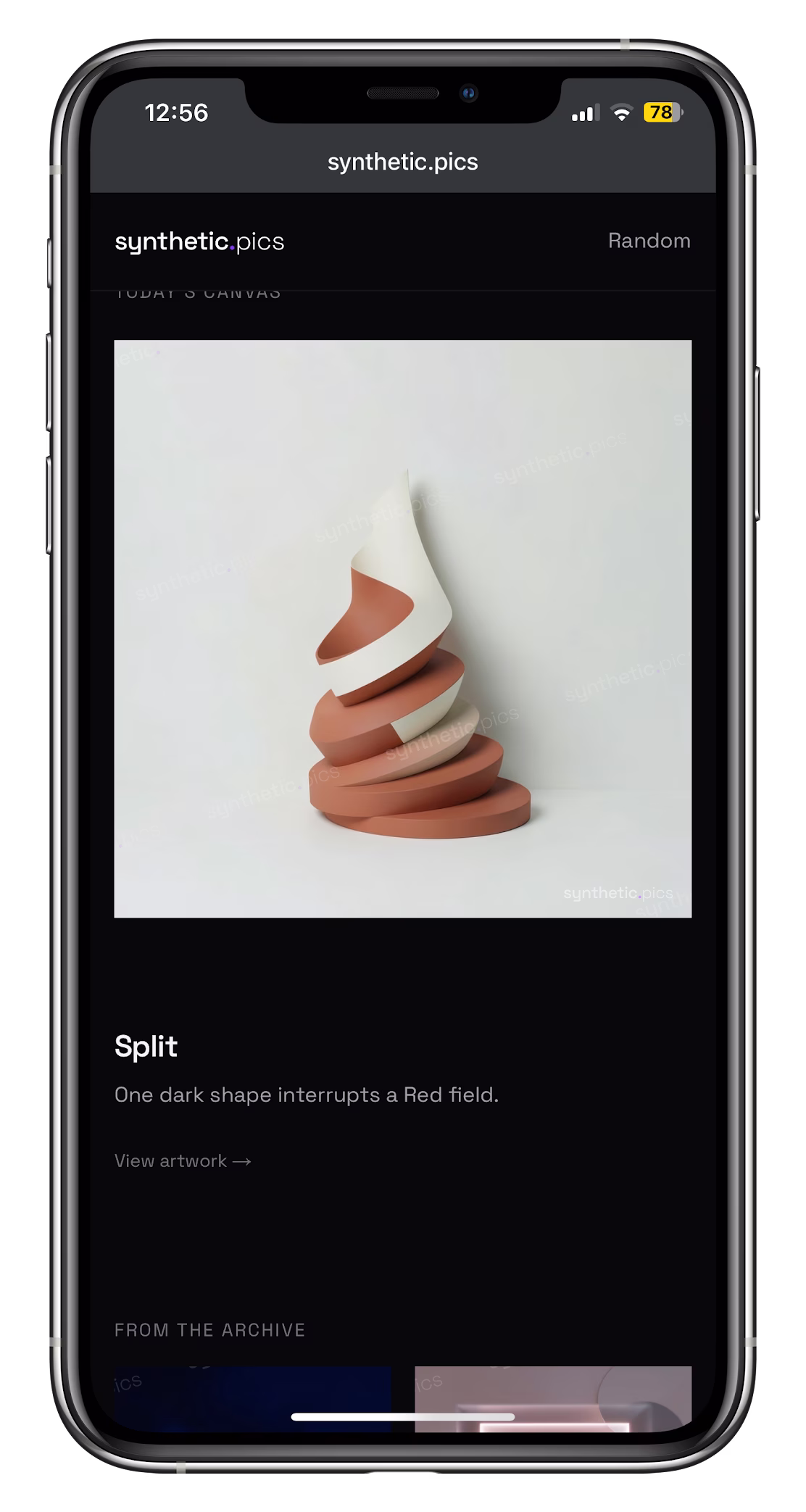 Custom AI Art Gallery